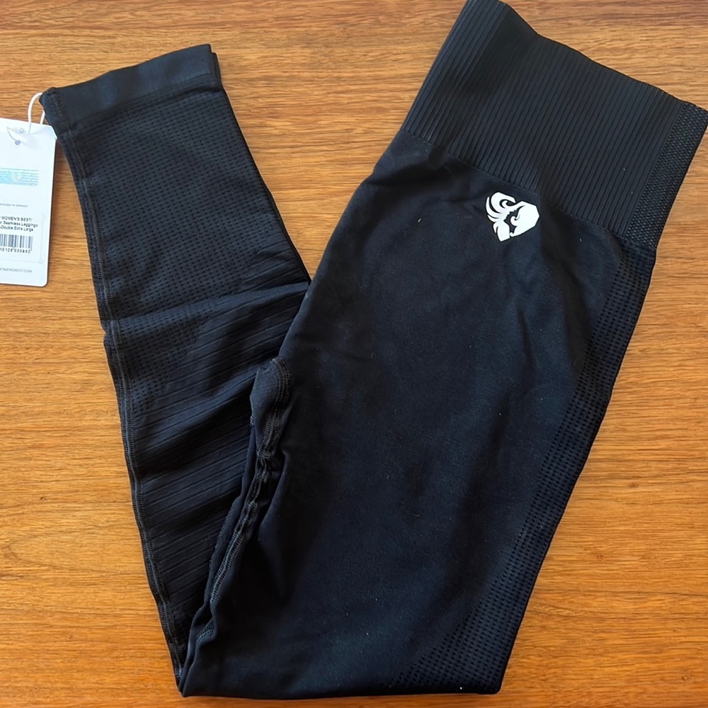 Women’s Best Seamless Leggings - Black - XXL